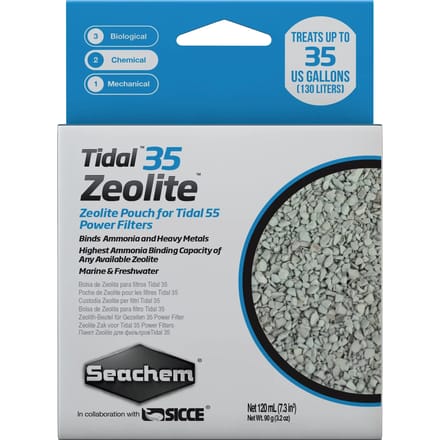 Accessoires voor aquariumfilters Seachem Tidal 35 Zeolite