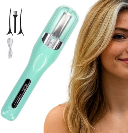 Split Ender voor Gespleten Haarpunten Incl. 5 Accessoires - Multistyler Split Remover Draadloos - Split End Trimmer - Groen