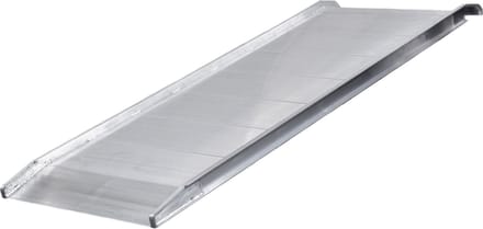 Oprijplaat vast aluminium 680kg 2700 x 970mm bruikbare breedte 920mm MW Tools AOP3008