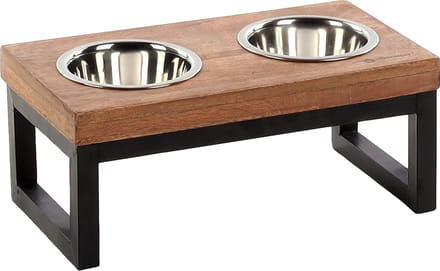 Flamingo Voerbak - Hondenbak - Dinerset - Tommy – 2x370ml, Praktisch, Duurzaam en Design!