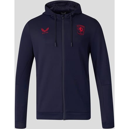 Fc Twente Travel 26/27 Flex Hoodie Met Rits - Heren