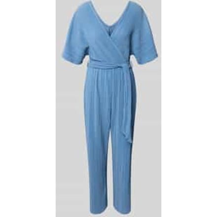 Regular fit jumpsuit met V-hals Model 'Olinda'