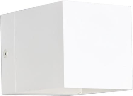 QAZQA Transfer - Wandlamp - 1 lichts - wit