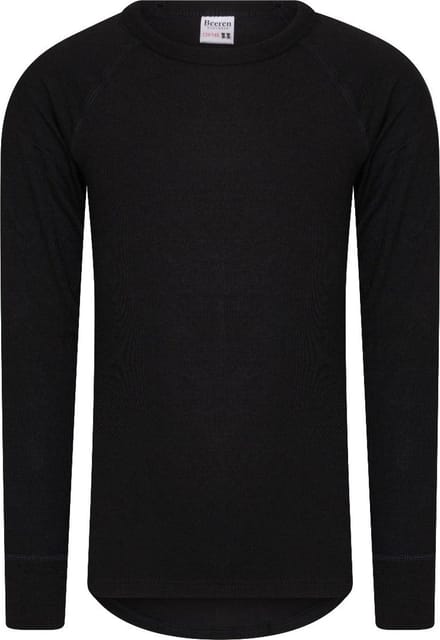 Beeren Thermo Kinder shirt L.M. Zwart maat 158/164