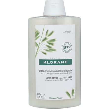 Klorane Haver Ultramilde Shampoo | Hoge tolerantie Alle haartypes 400