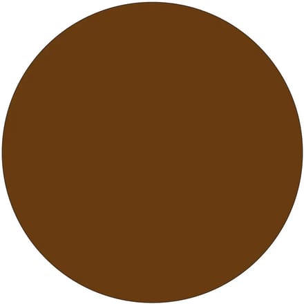 Rond bruin bord | gecoat dibond materiaal | 10 cm