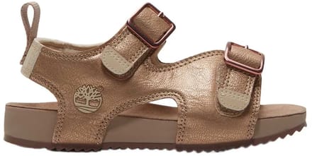 Timberland Castle Island Backstrap Kindersandalen Goud EU 37 Kinderen