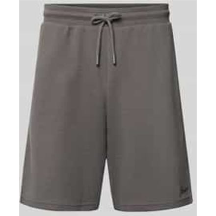 Sweatshorts met structuurpatroon