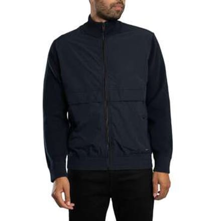Regular fit gebreid jack van katoenmix model 'Kobello'