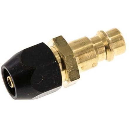 Messing DN 7.2 (Euro) Luchtkoppeling Insteeknippel 4x10 mm Push-On