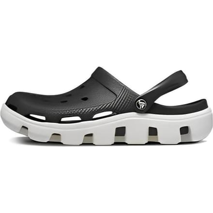 Crocs Duet Beach Sandalen Zwart Wit 11991-066 39-40 white