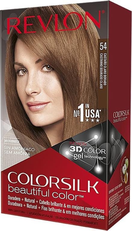 Colorsilk Verf #54-lichtgouden kastanje