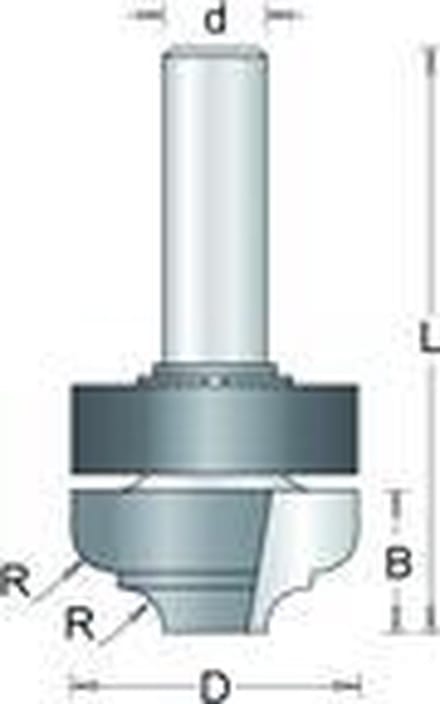 Rvs Opsteekverzinkboor 2032 V 3,2Mm