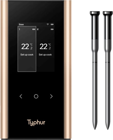 Typhur Sync Gold Dual - Wireless Thermometer - Sub 1GH - Bluetooth - Wifi