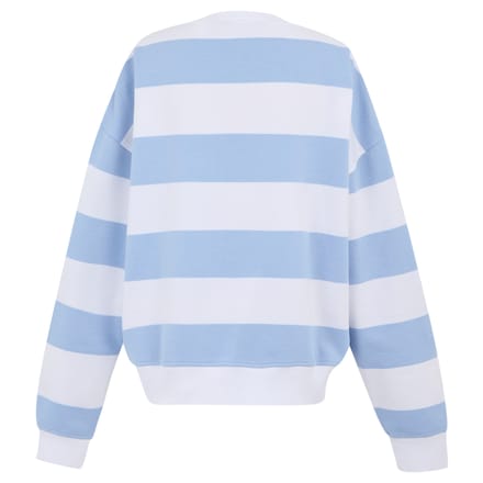 Regatta Dames/Dames Avika II Stripe Crew Neck Trui (Chambray Blauw/Wit)