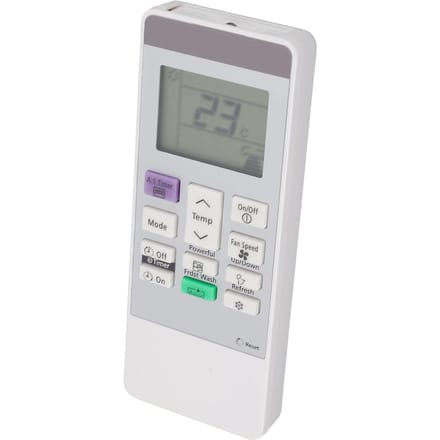 RAR MOA6 Télécommande de Climatiseur ABS Haute Sensibilité Remplacement de Télécommande AC white