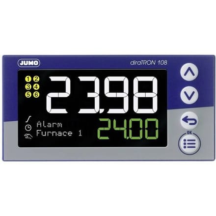 Jumo 00680795 Tweestanden- en PID-regelaar Compact controller (b x h) 48 mm x 96 mm