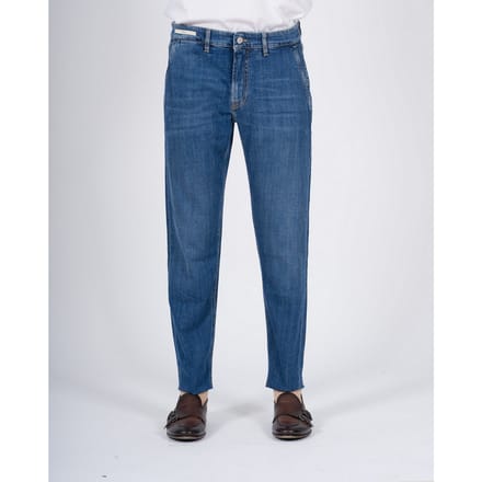 jeans man blauw denim