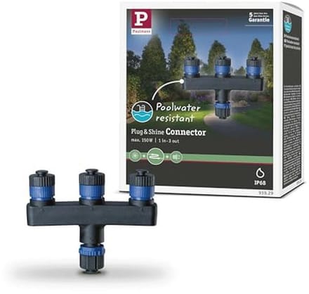 Outdoor Plug & Shine Connector 1-3out IP68 Verlengkabel voor Buitensysteem