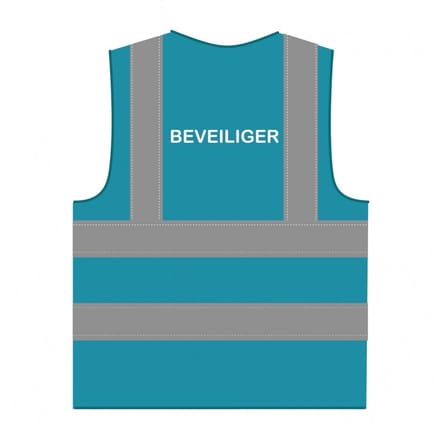 Beveiliger hesje RWS lichtblauw