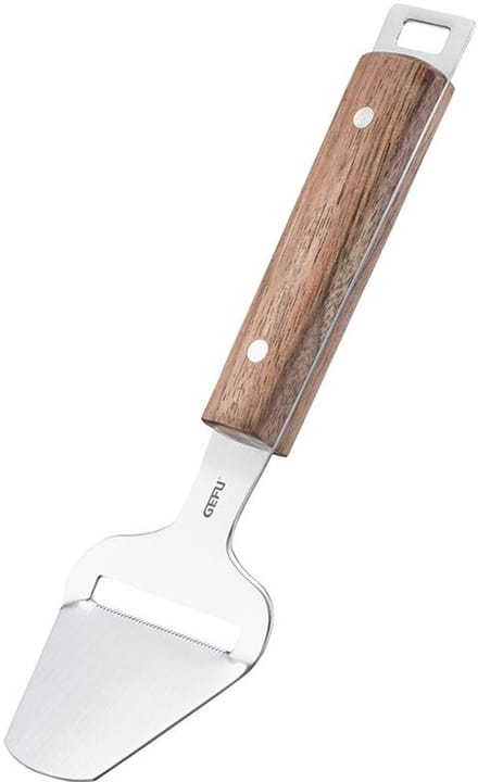 GEFU MADERO Kaasschaaf – Voor Harde en Halfharde Kaas – RVS en Walnotenhout – 24,3 cm