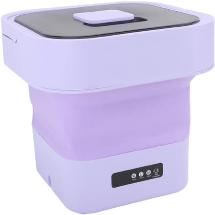 Dailygoods - Draagbare wasmachine - Mini-wasmachine met centrifuge - 10 liter - Inklapbare wasmachine - Geschikt voor thuis en onderweg - Compact formaat