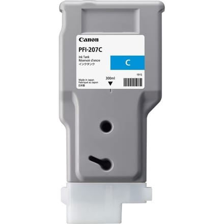 PFI-207C inktcartridge cyaan standard capacity 300ml 1-pack