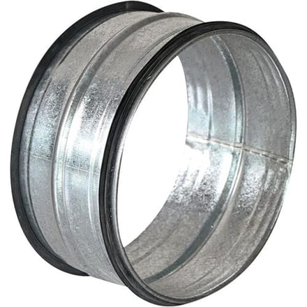 R-Vent Spiraliet verbindingsstuk verzinkt 150mm