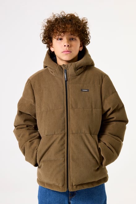 Velours Hooded Jacket Kinderen Garcia