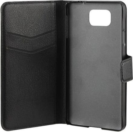 Xqisit Slim Wallet Case voor de Galaxy Alpha - zwart