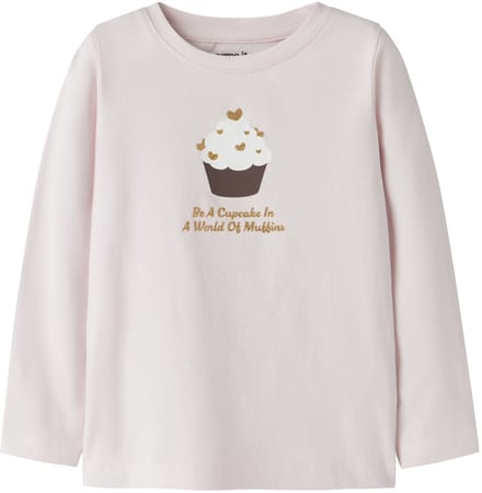 NAME IT - NMFKATELIN LS TOP PB - Meisjes - Lange mouwen shirts