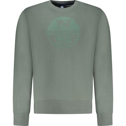 North Sails Verde Katoenen Heren Sweatshirt