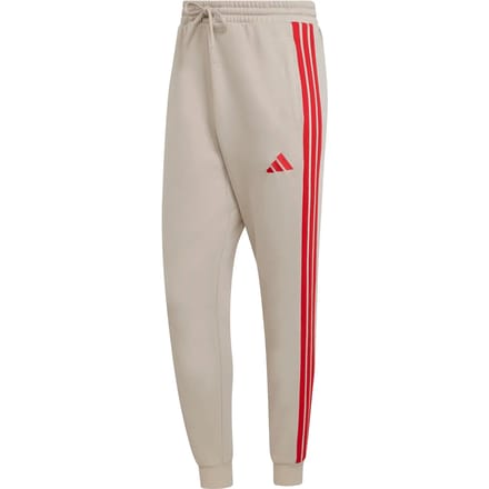 Adidas Essentials 3 Stripes Fleece Joggers Beige L / Regular Man