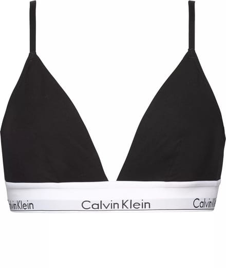 Calvin Klein Triangel Beha - Zwart - Maat M