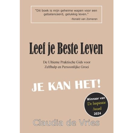 Leef Je Beste Leven - Claudia de Vries