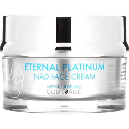 Codeage, Eternal Platinum NAD Face Cream, 1.8 oz (50 g)