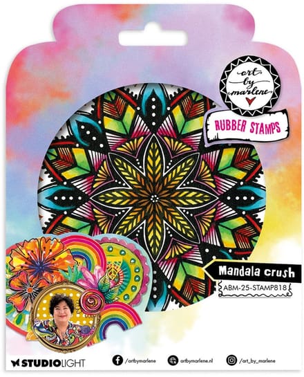 Cling stamps ABM 25 collection - Mandala crush nr. 818
