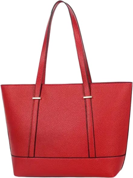 Nivard Handtas Dames - Schoudertas - School - Shopper - Schooltas - Werktas - Rood
