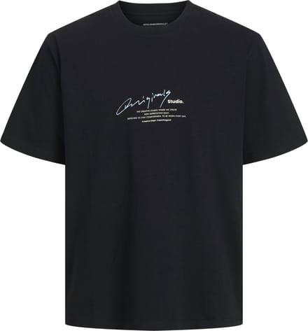 JACK&JONES - JORMANCHESTER SCRIPT TEE SS CREW NECK - Heren - T-shirts
