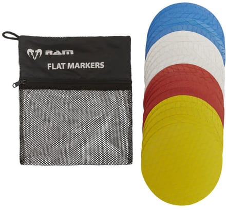 Platte Markeerschijven - Rubber - 20 Stuks