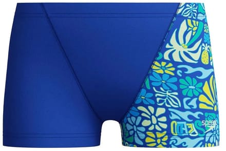 Speedo Print V-cut Zwemboxer Blauw 10 Years Jongen