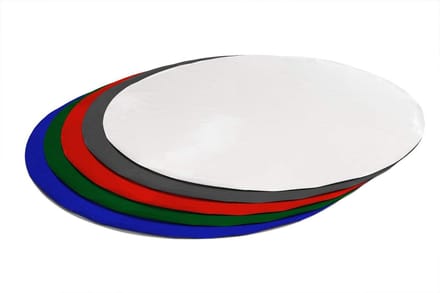 Rond PVC Vrachtwagenzeil 620 g/m² met Ogen - Waterdicht en UV-bestendig