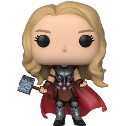 Funko Thor - Thor: Love And Thunder POP! Marvel Mighty Thor 9 cm Verzamelfiguur - Multicolours