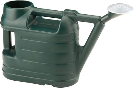 Groene tuin gieter met sproeierroos - 6,5 liter voor lichte bewatering