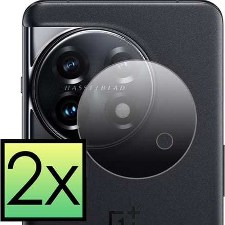 Camera Lens Protector - 2 Stuks - Geschikt voor OnePlus 11 - Camera Screenprotector - Beschermglas - Gehard Glas - Tempered Glass - Screen Protector