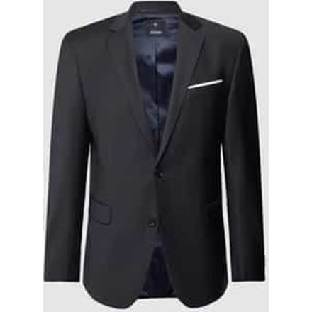 Slim fit 2-knoops colbert met klepzakken