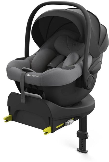 Kinderkraft ENDURA SAFE FX - ISOFIX-base - Draaibaar - Grijs