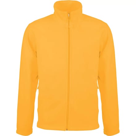 Kariban Microfleece met rits heren K911 - Yellow - M