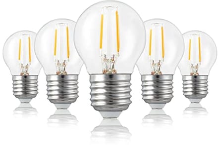 E27 LED-gloeilamp 2,5W Vervanging voor 25W Gloeilamp - Mini Globe 250 Lumen 2700 Kelvin Warmwit