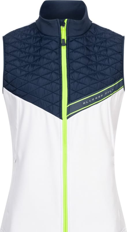 Ellesse Frann Gilet/ Bodywarmer - Wit/ Blauw - Maat M